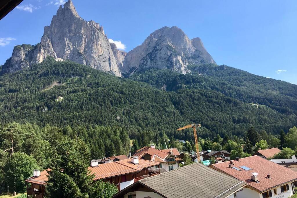 Fantastico Monolocale In Siusi Sciliar Appartement Buitenkant foto